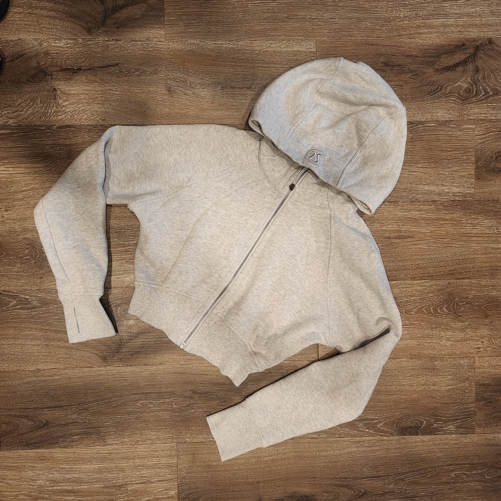 Lululemon Cropped Scuba Full-zip Size 4